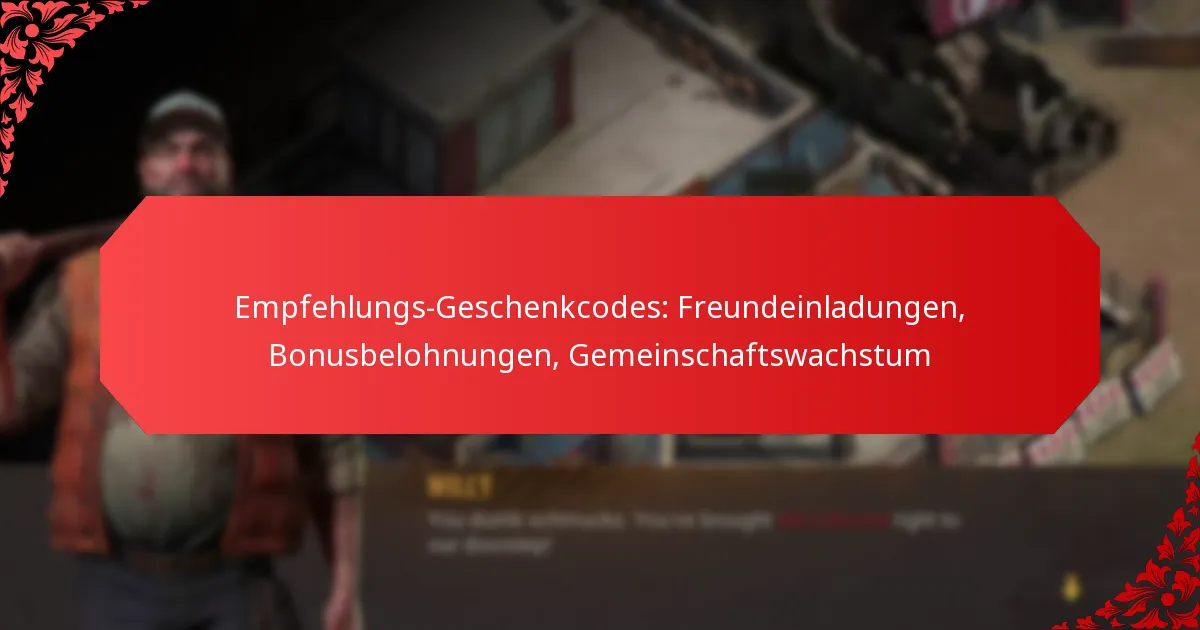 Empfehlungs-Geschenkcodes: Freundeinladungen, Bonusbelohnungen, Gemeinschaftswachstum