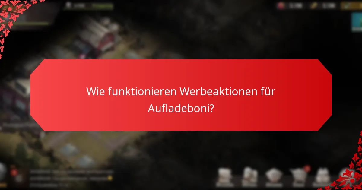 Was sind die Erfahrungen der Spieler mit Aufladeboni?